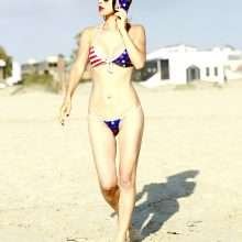 Bai Ling en bikini à Cali Beach