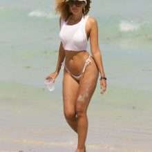 Aisha Thalie en bikini à Miami