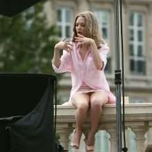 Oups, sous la jupe d'Amanda Seyfried à Paris