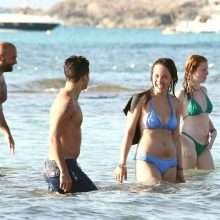 Aurora Ramazzotti en bikini à Formentera