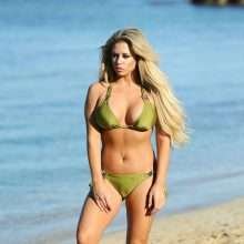 Bianca Gascoigne en bikini à Ténérife