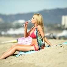 Farrah Abraham en bikini à Santa Monica