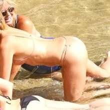 Kate Hudson en bikini en Grèce