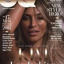 Kim Kardashian nue dans GQ