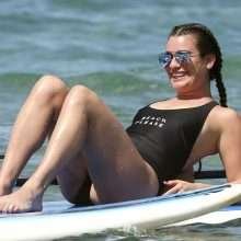 Lea Michelle en maillot de bain à Hawaii