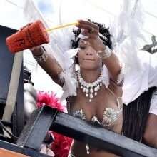 Rihanna au carnaval de La Barbade