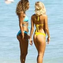 Selena Weber et J Lynne en bikini à Miami