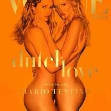 Doutzen Kroes et Lara Stone nues dans Vogue