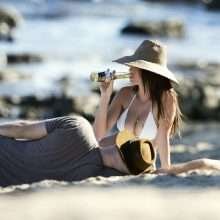 Emily Ratajkowski en bikini à Malibu
