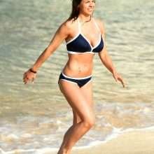Gemma Atkinson en bikini au Cap Vert