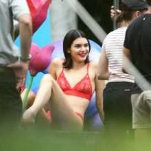 Kendall Jenner en petite culotte et soutien-gorge