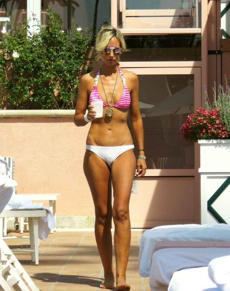 Lady Victoria Hervey en bikini à Los Angeles