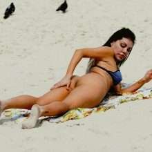 Liziane Gutierrez en bikini à Miami