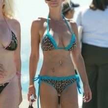 Shauna Sand en bikini à Malibu