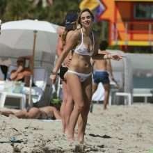 Vanessa Fischer en bikini à Miami