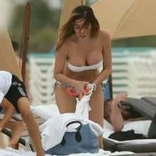 Aida Yespica en bikini à Miami Beach