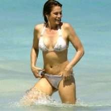 Cindy Crawford en bikini à Saint Barthélémy