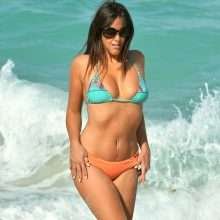 Claudia Romani en bikini à Miami