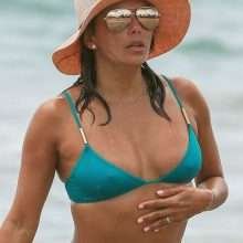 Eva Longoria en bikini à Miami Beach