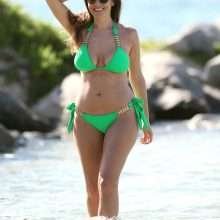 Imogen Thomas en bikini à Miami Beach