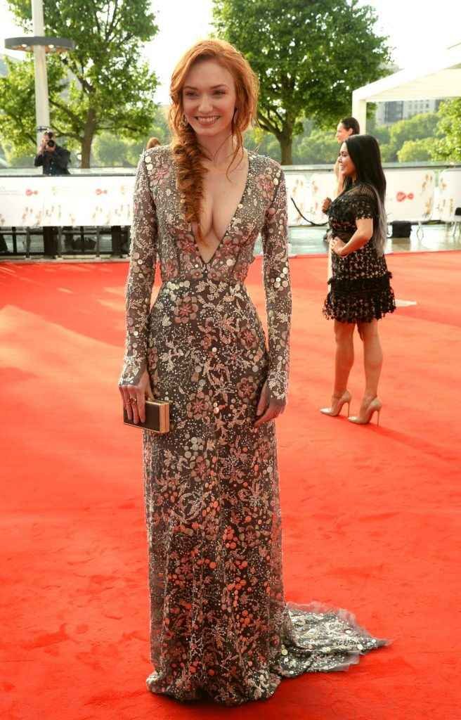 Eleanor Tomlinson aux British Academy Télévision Awards