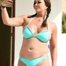 Lisa Appleton en bikini à Ibiza
