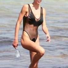 Lisa Hochstein en maillot de bain à Miami