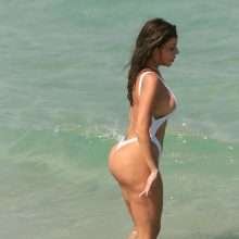 Liziane Gutierez en bikini à Miami Beach
