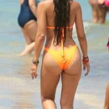Metisha Schaefer en bikini à Miami