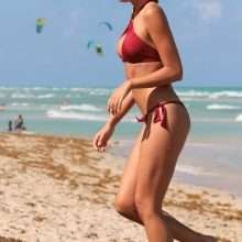 SAndra Kubicka en bikini à Miami