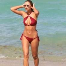 SAndra Kubicka en bikini à Miami