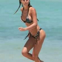 Silvia Caruso en bikini à Miami