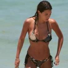Silvia Caruso en bikini à Miami