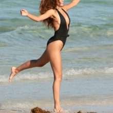 Xenia Deli en maillot de bain à Miami