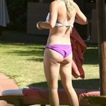 Caroline Wozniacki en bikini en Italie