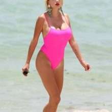 Caroline Vreeland en maillot de bain à Miami