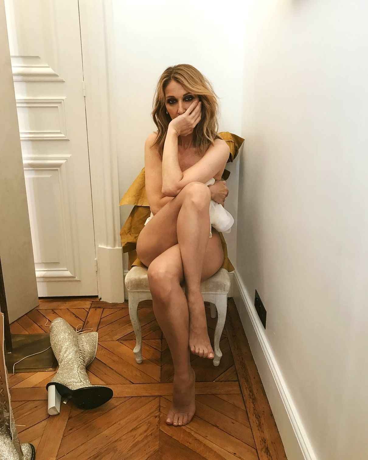 Céline Dion nue dans Vogue