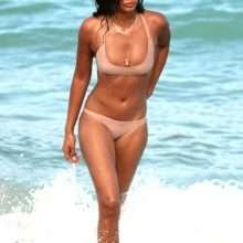 Chanel Iman en bikini à Miami