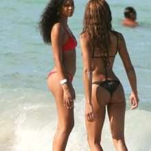 Chanel Iman en bikini à Miami