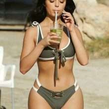 Demi Rose en bikini à Ibiza