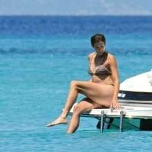 Garbine Muguruza en bikini à Formentera