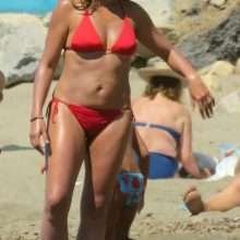 Monica Cruz en bikini à Marbella