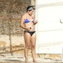 Lily Allen en bikini à Ibiza