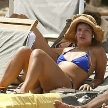 Lily Allen en bikini à Ibiza
