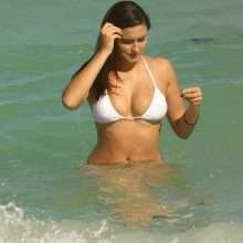 Tao Wickrath en bikini à Miami Beach