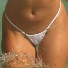 Tao Wickrath en bikini à Miami Beach