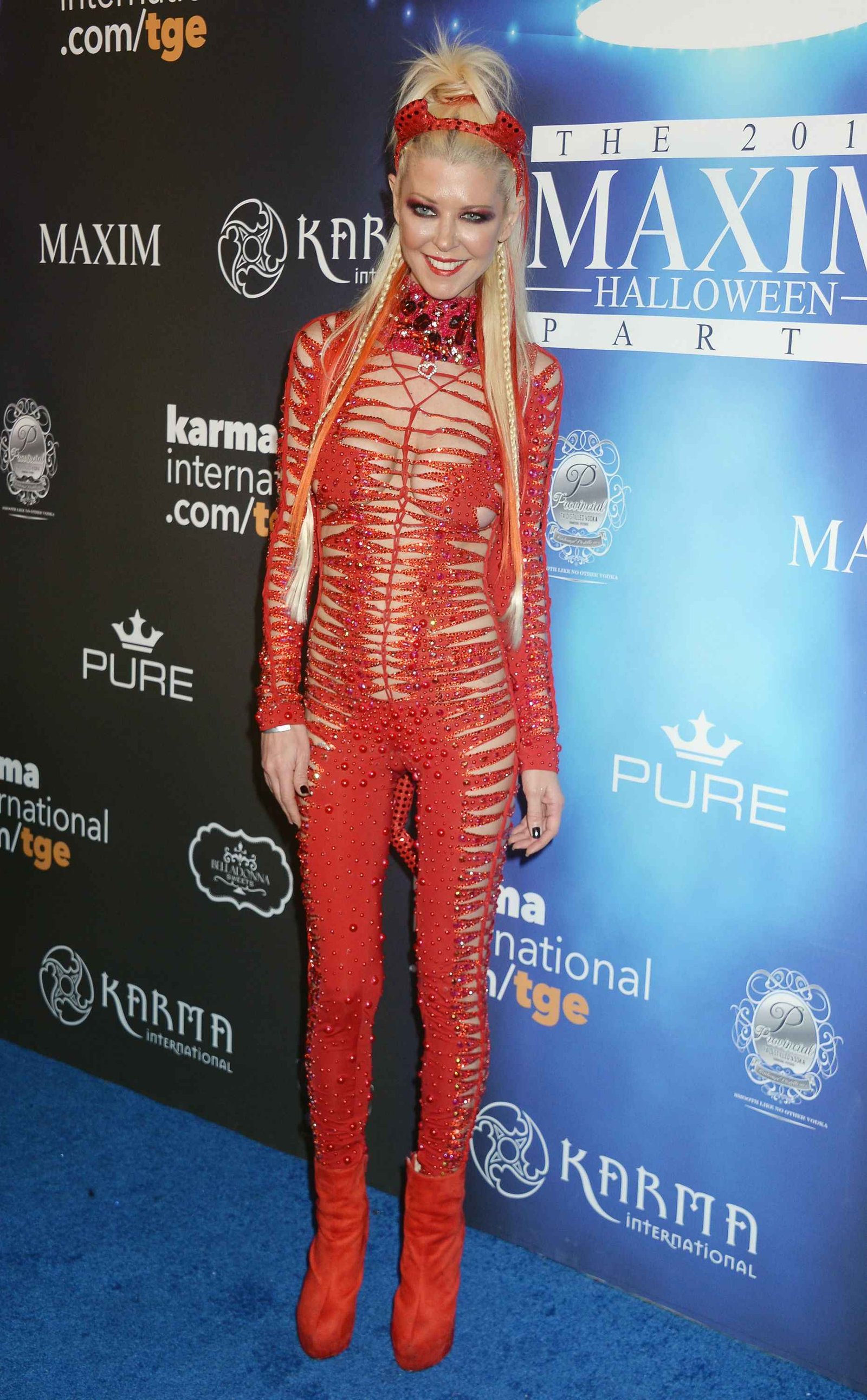 Tara Reid à la soirée Halloween de Maxim