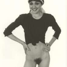Madonna nue lorsqu'elle avait 18 ans