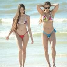 nais Zanotti et Nicole Caridad en bikini à Miami