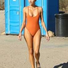 Blanca Blanco, bikini et maillot de bain à Malibu